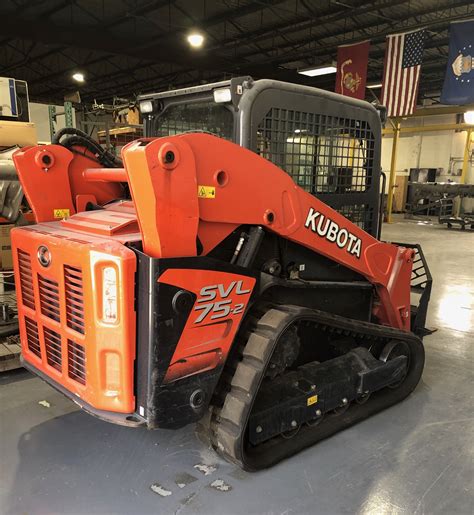 2014 kubota svl75 2 compact track loader|kubota skid loader svl75.